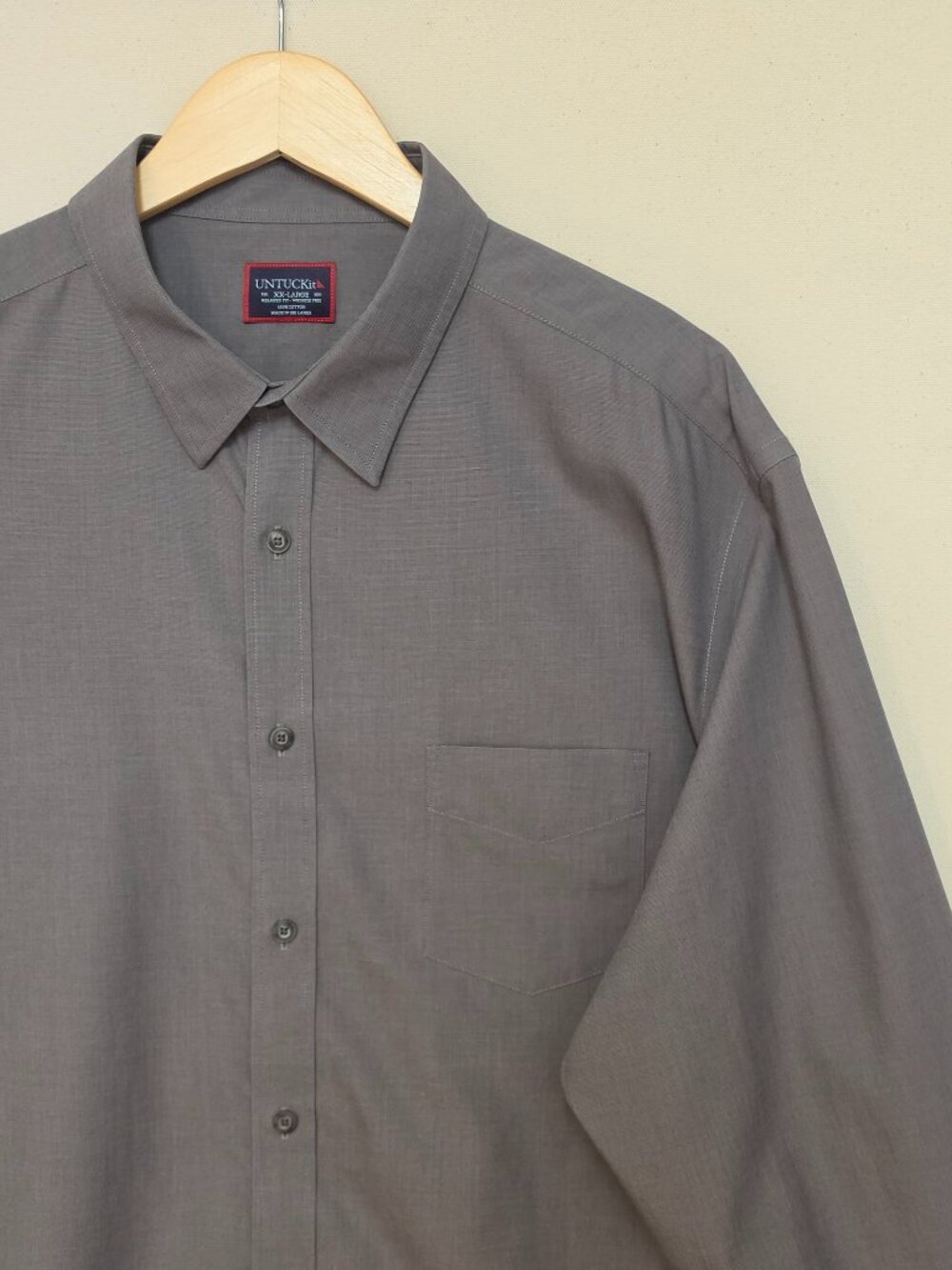 UNTUCKit Relaxed Fit Wrinkle Free Button Down XXL